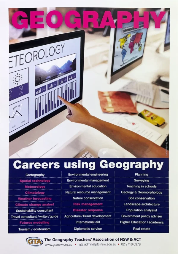 Pack 5: Geography Careers