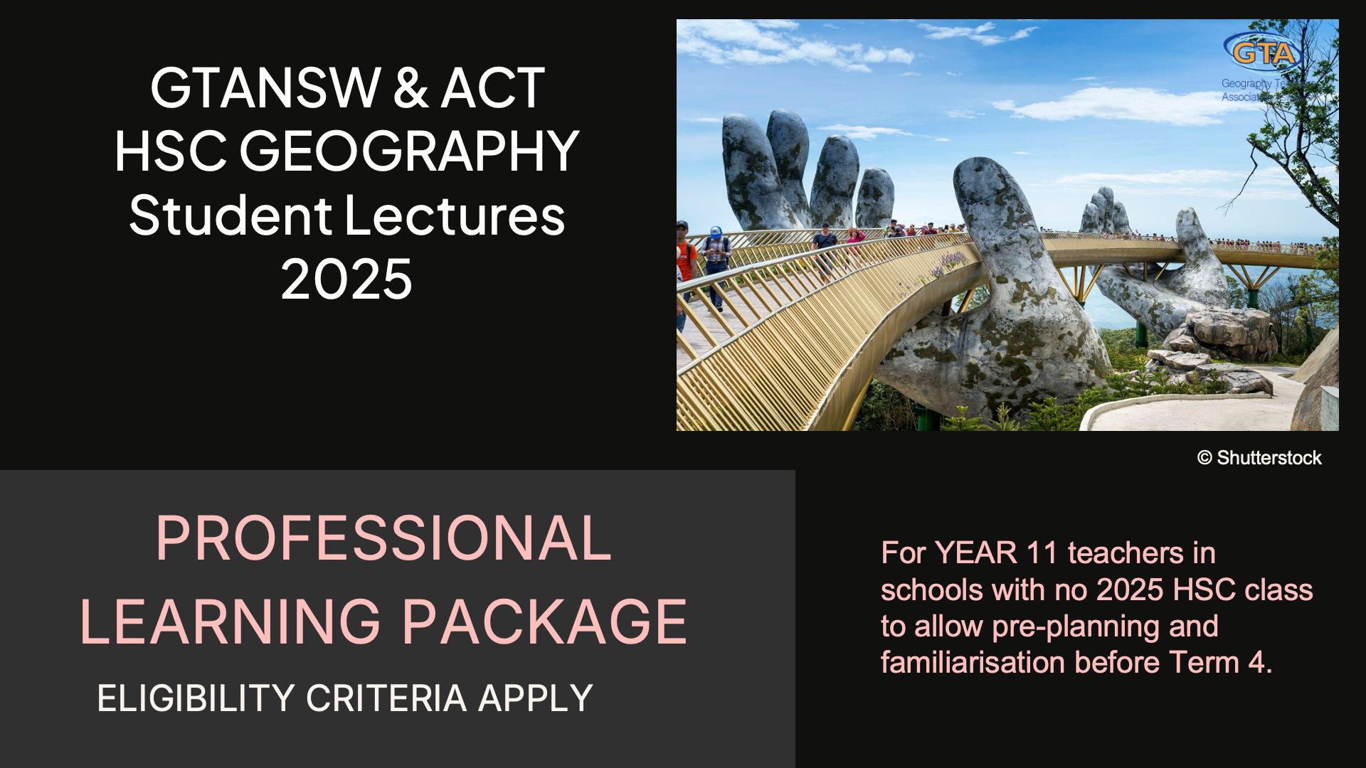Promotional tile for HSC Lectures PL Package